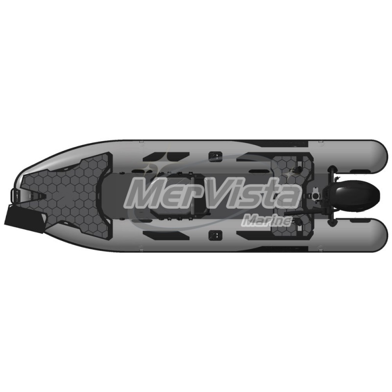 Fishing Boat Paddle - Gommone Professionale da Pesca 4m con
