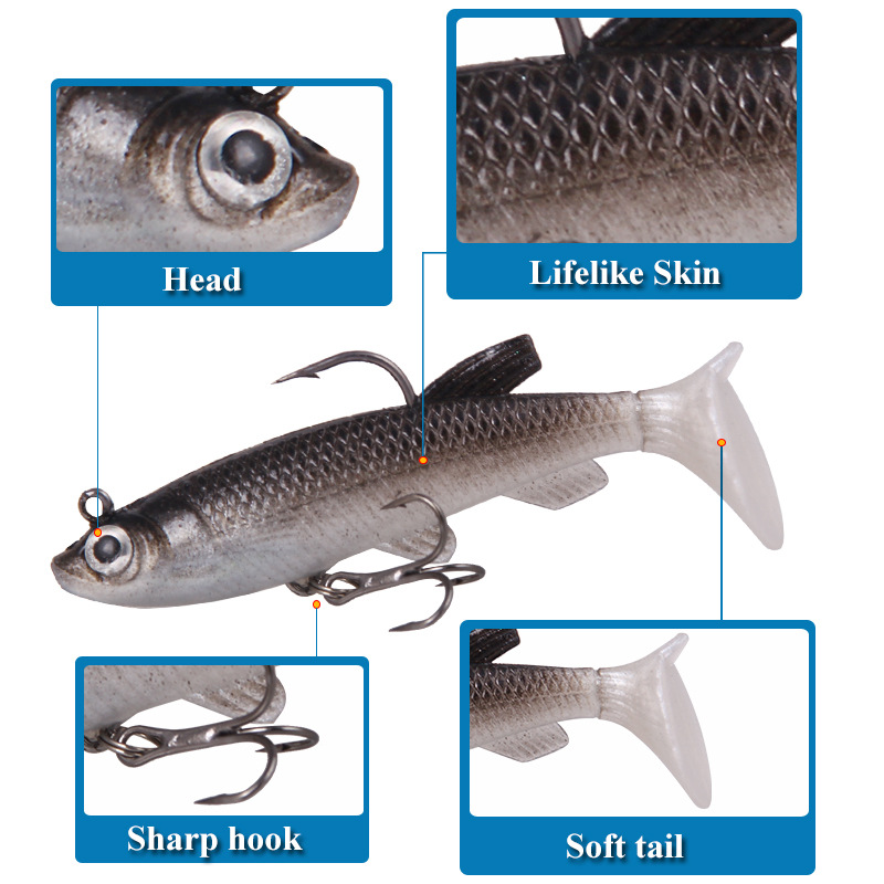 T Tail esca morbida esche morb - Fishing Boat Seat recensione e prezzo